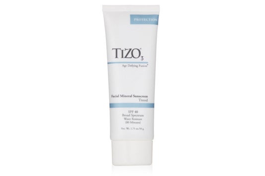 Tizo 3 Tinted Facial Mineral SPF40 Sunscreen.